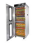 32 Layers Commercial Food Dehydrator -52.30 sq.ft Drying Area | Two Independent Drying Rooms | Digital Adjustable Timer | Temperature Control | Dryer for Jerky, Herb, Meat, Beef, Fruit and Vegetables-2